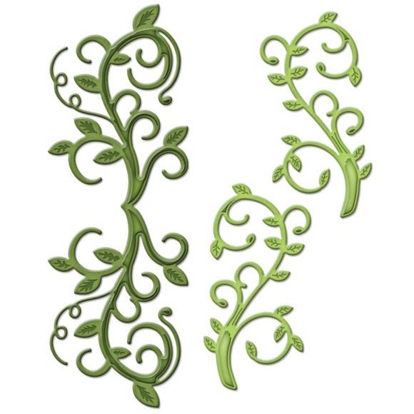 Spellbinders Shapeabilities FOLIAGE FLOURISH 3 pcs - Picture 3 of 5